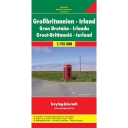   Nagy-Britannia, Írország autótérkép (1: 700.000) - Freytag-Berndt