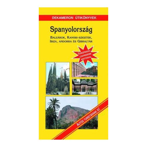 Spanyolország, magyar nyelvű útikönyv - Sárga könyvek