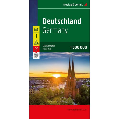 Németország autótérkép (1:500.000) - Freytag-Berndt