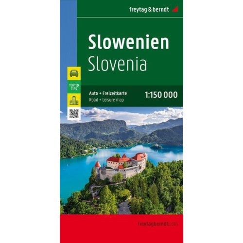 Slovenia, travel map - Freytag-Berndt Top 10 Tips