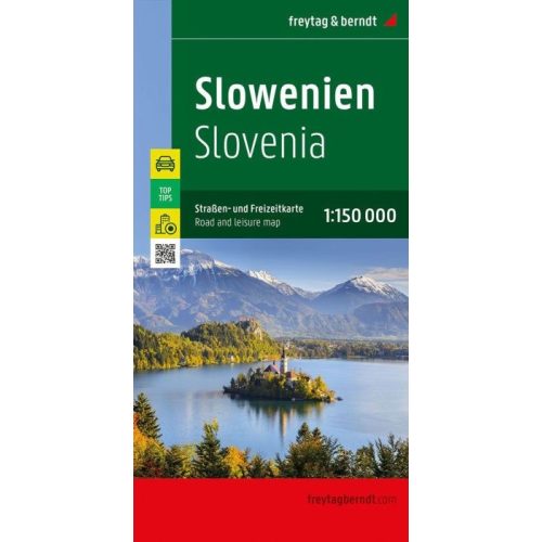 Slovenia, travel map - Freytag-Berndt Top Tips
