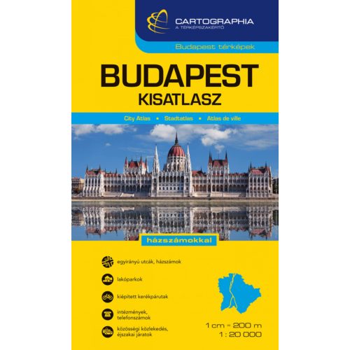Budapest, city atlas - Cartographia