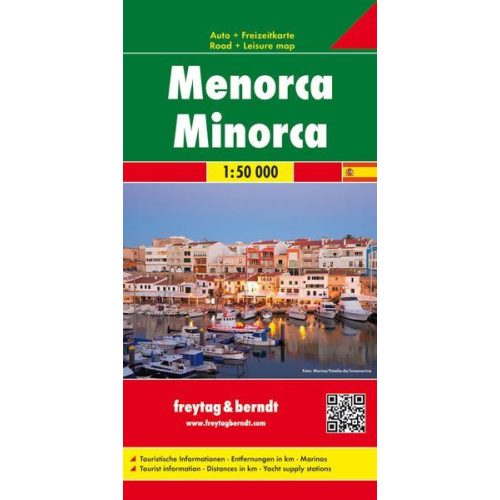 Menorca autótérkép - Freytag-Berndt