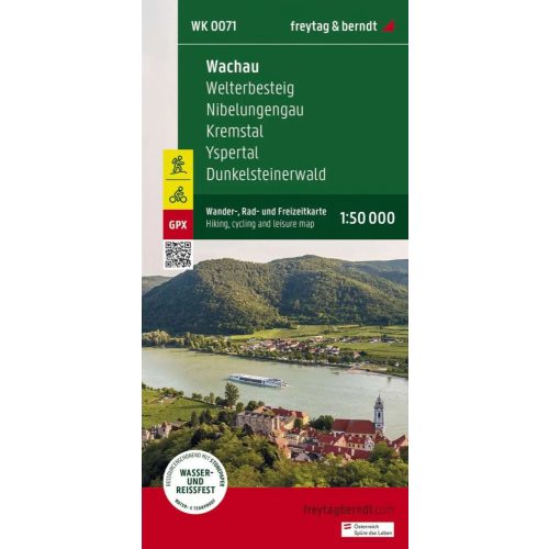 Wachau turistatérkép (WK 0071) - Freytag-Berndt