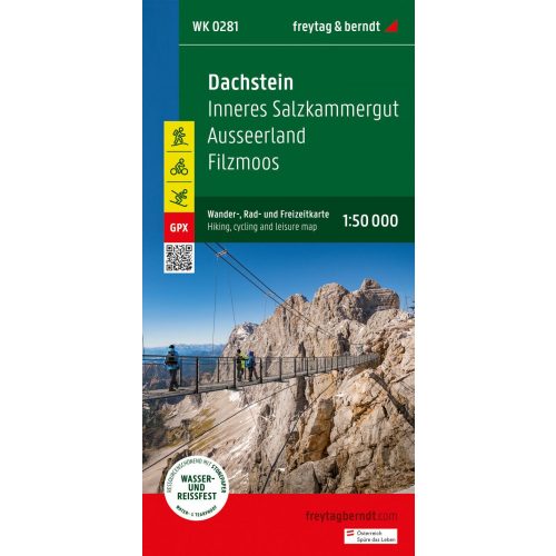 Dachstein, hiking map (WK 0281) - Freytag-Berndt