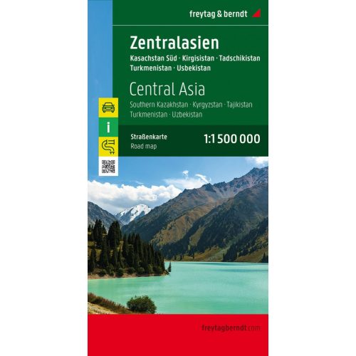 Central Asia, travel map - Freytag-Berndt