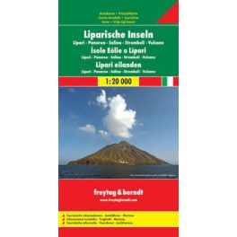 Lipari-szigetek autótérkép - Freytag-Berndt