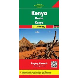 Kenya autótérkép - Freytag-Berndt