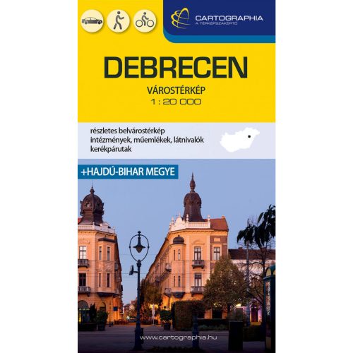 Debrecen várostérkép - Cartographia