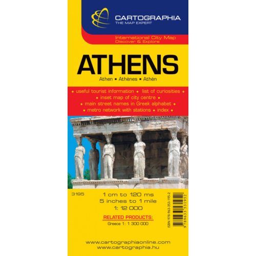 Athén várostérkép - Cartographia