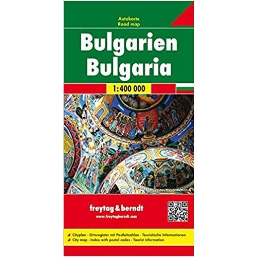 Bulgária autótérkép - Freytag-Berndt