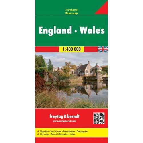 England & Wales, travel map - Freytag-Berndt