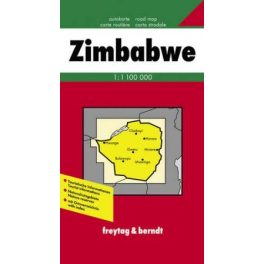 Zimbabwe autótérkép - Freytag-Berndt