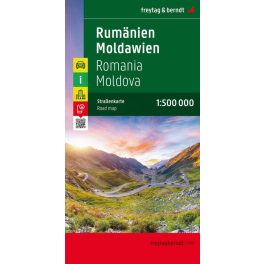   Románia és Moldova autótérkép (1:500000) - Freytag-Berndt