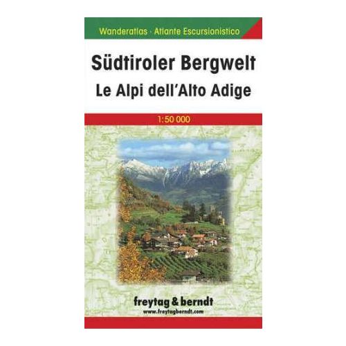 Südtiroler Bergwelt turistaatlasz - f&b WAIS