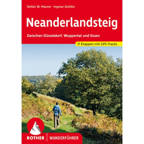 Neanderlandsteig, német nyelvű túrakalauz - Rother