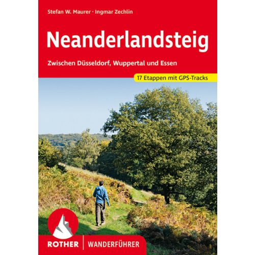 Neanderlandsteig, német nyelvű túrakalauz - Rother