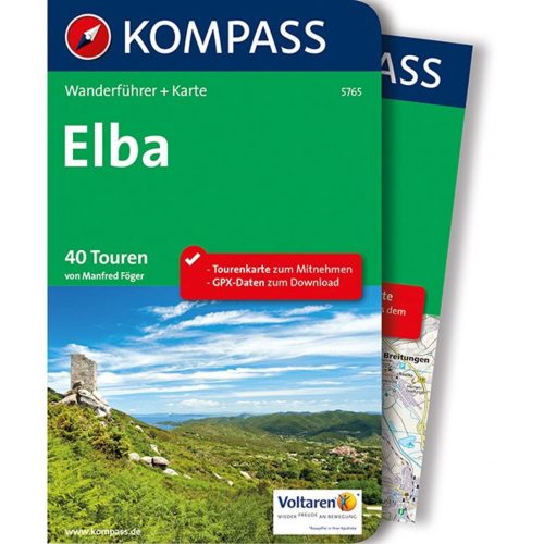 Elba, német nyelvű turistakalauz - Kompass