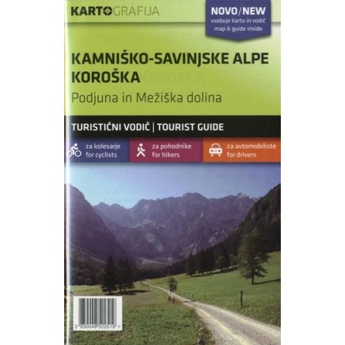 Kamnik-Savinja Alps, hiking map - Kartografija