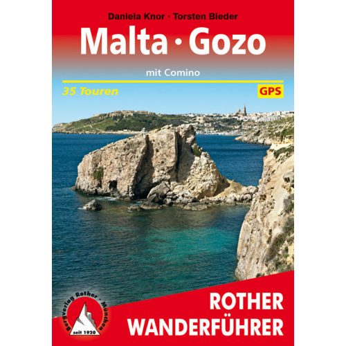 Málta & Gozo, német nyelvű túrakalauz - Rother