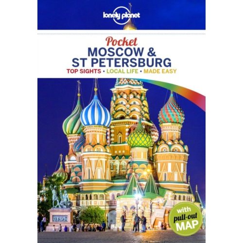 Moszkva & Szentpétervár, angol nyelvű zsebkalauz - Lonely planet
