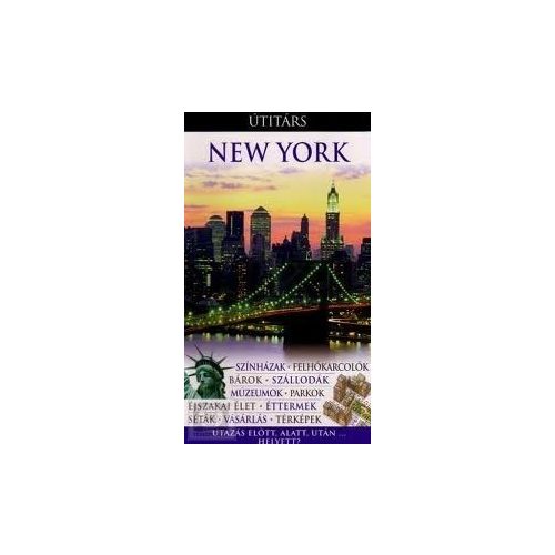 New York, guidebook in Hungarian - Útitárs