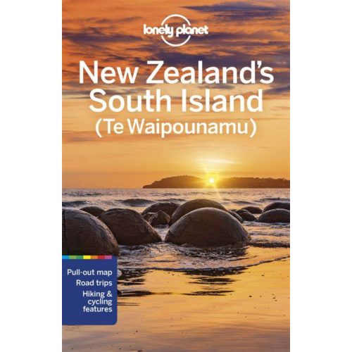 Új-Zéland déli sziget, angol nyelvű útikönyv - Lonely Planet