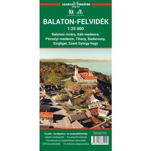 Balaton-felvidék térkép - Szarvas