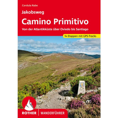 Szent Jakab-út: Camino Primitivo, német nyelvű zarándokkalauz - Rother