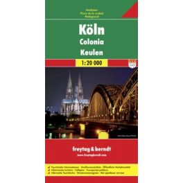 Köln várostérkép - Freytag-Berndt