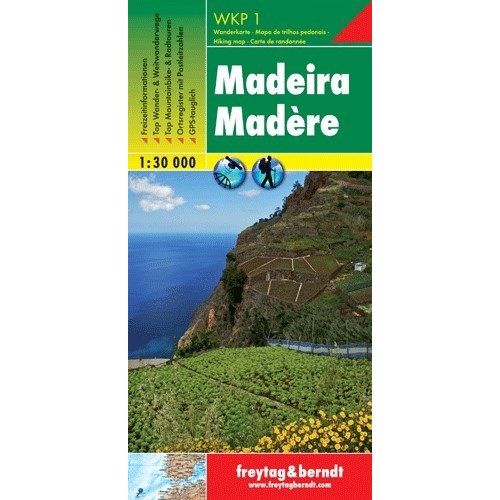 Madeira, hiking map - Freytag-Berndt
