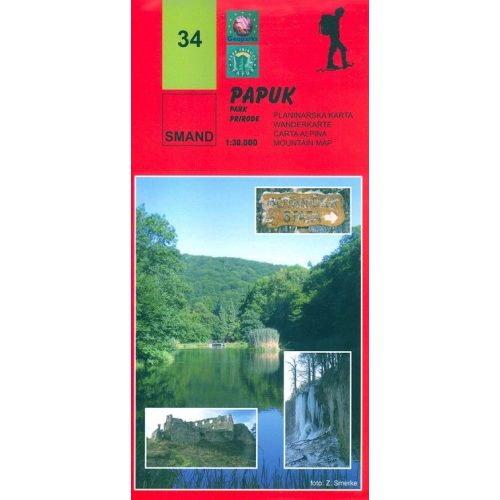 Papuk, hiking map (34) - Smand