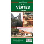 Vértes, hiking map - Szarvas