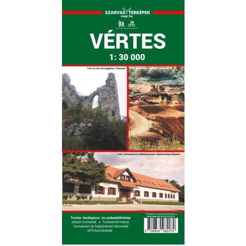 Vértes turistatérkép - Szarvas & Katona