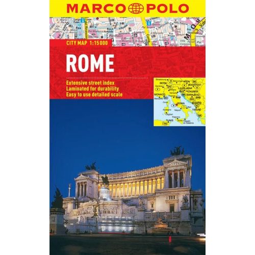 Rome, city map - Marco Polo