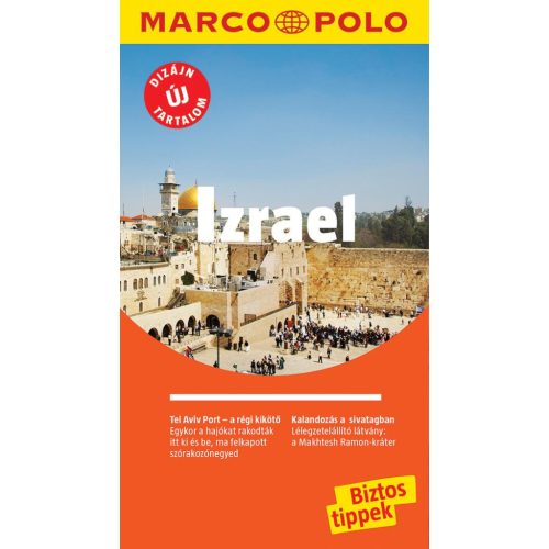 Israel, guidebook in Hungarian - Marco Polo