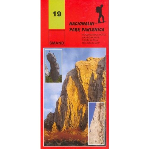Paklenica National Park, hiking map (19) - Smand