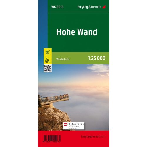Hohe Wand, hiking map (WK 2012) - Freytag-Berndt
