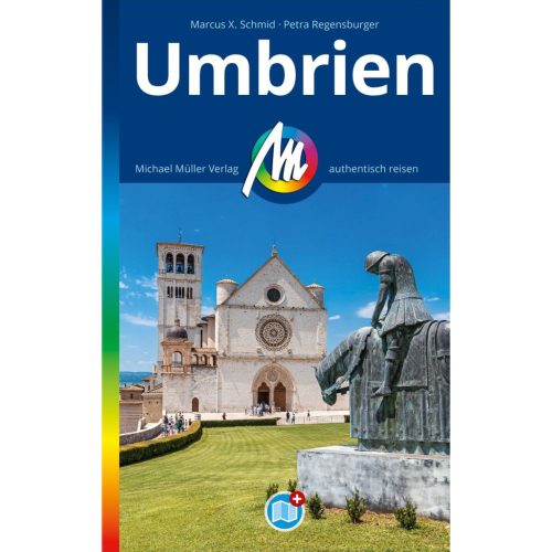 Umbria, guidebook in German - Michael Müller