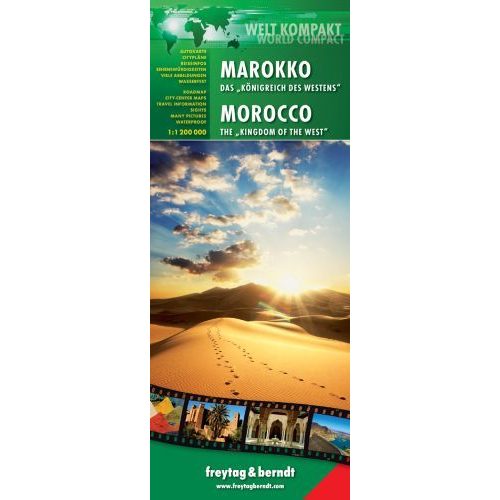 Morocco, travel map - Freytag-Berndt World Compact