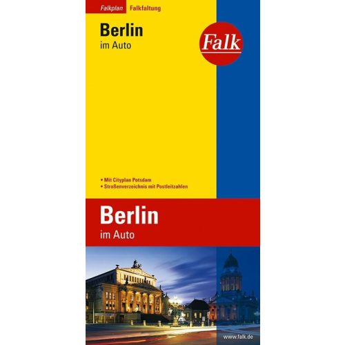 Berlin, city map - Falk