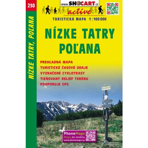 Alacsony-Tátra, Polyána turistatérkép (230) - ShoCart
