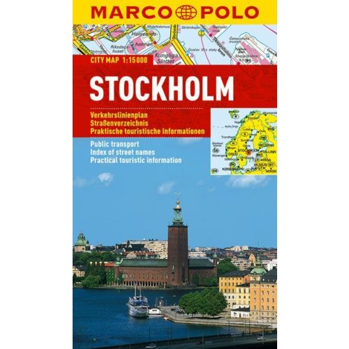 Stockholm, city map - Marco Polo