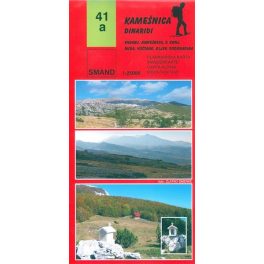 Kamešnica, hiking map (41a) - Smand