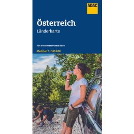 Ausztria autótérkép - ADAC
