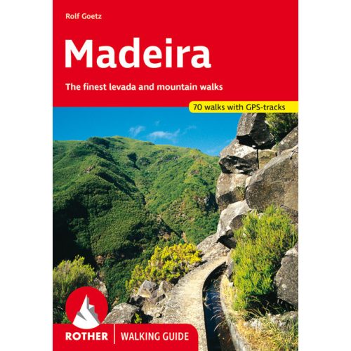 Madeira, angol nyelvű túrakalauz - Rother