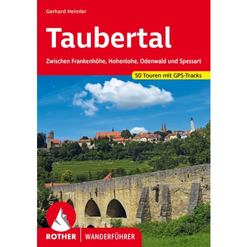 Taubertal, német nyelvű túrakalauz - Rother