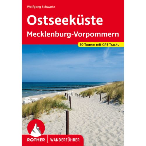 Baltic coast: Mecklenburg-Vorpommern, hiking guide in German - Rother