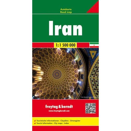 Iran, travel map - Freytag-Berndt
