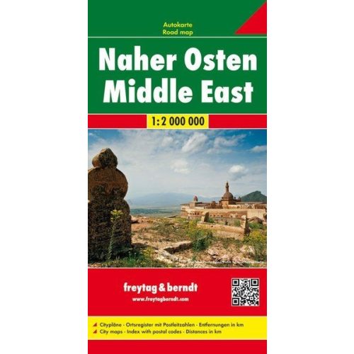 Middle East, travel map - Freytag-Berndt